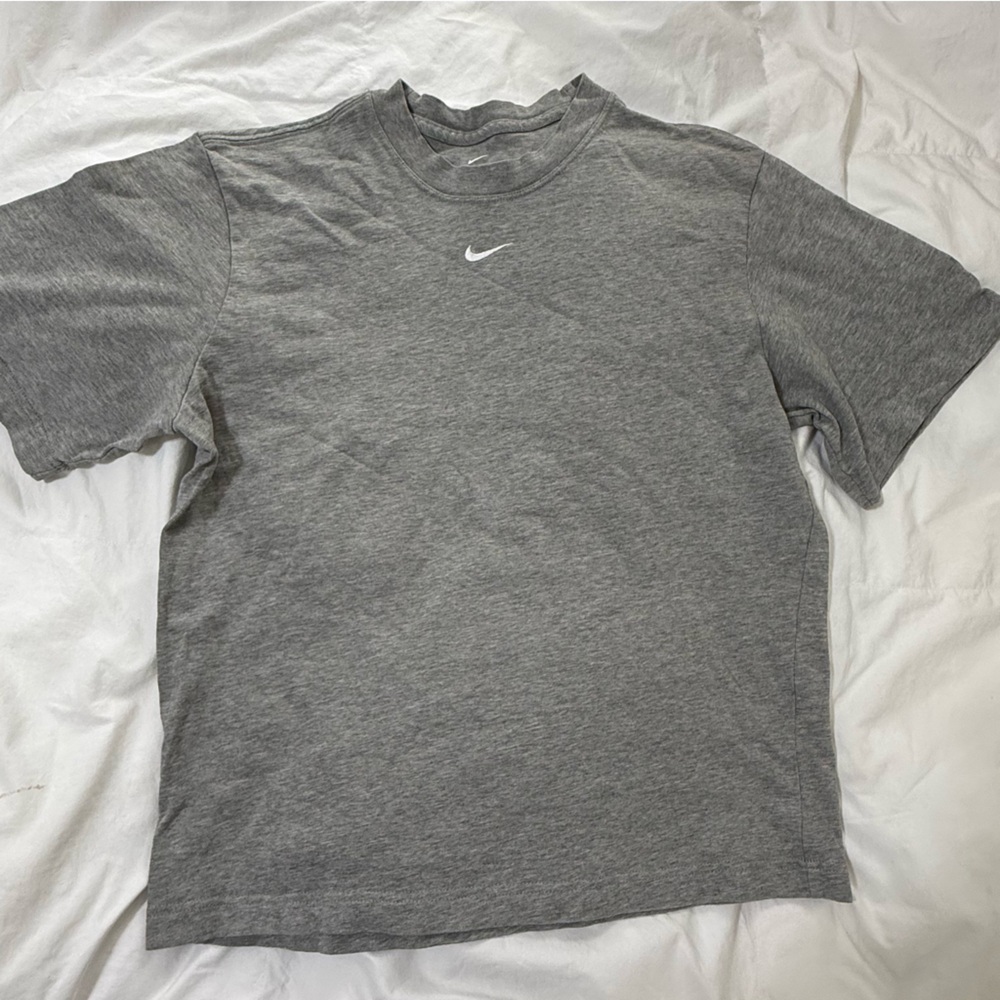 Nike oversized Heather Gray Tee